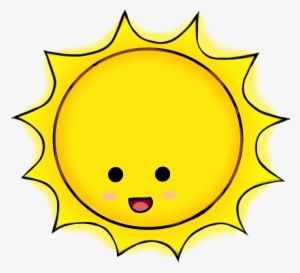 Kawaii Shining Sun Sun Shining Gif - Kawaii Sun