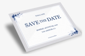 Make Color Rich Save The Date Cards - Diploma
