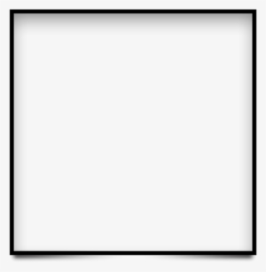 Black Square Border Png - Black Square Border