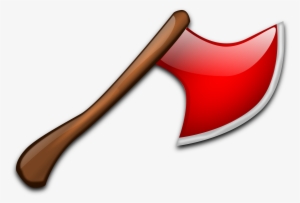 This Free Icons Png Design Of Red Axe
