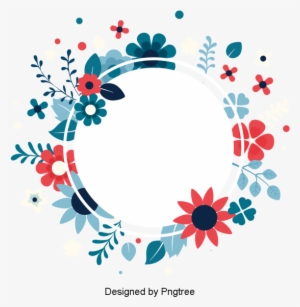 Beautiful Hand Paint Watercolor Floral Wreath, Flower,