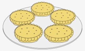 Free Vector Mince Pies Clip Art - Mince Pie Clip Art