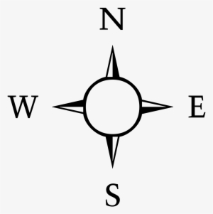 Vacation, Compass Rose Points Of The Compass Icon Sh - Compass Illustration