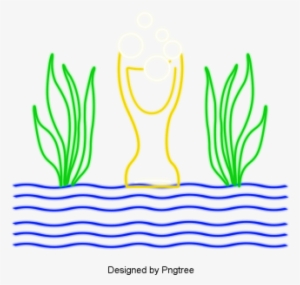 Summer Cool Drinks Beer Cartoon Neon Pattern, Beer, - Drink