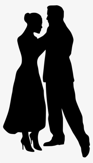 Dancer Transparent Couple - Dancing Couple Silhouette Transparent