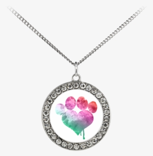 Love Dogs Watercolor Necklace