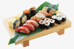 Sushi Plate Png - Japanese Sushi And Sashimi