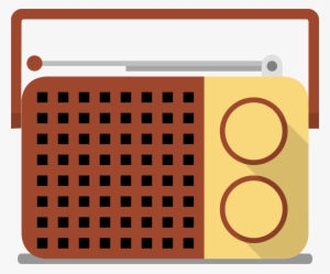 Vintage Radio Png Free Download - Icon Fm Radio Png
