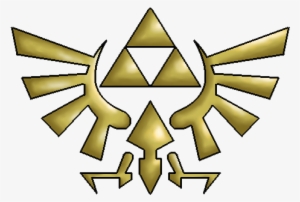 The Legend Of Zelda Logo Png File - Legend Of Zelda Triforce Drawing