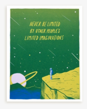 Never Be Limited Print - Website