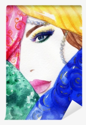 Oman Portrait - Watercolor Painting