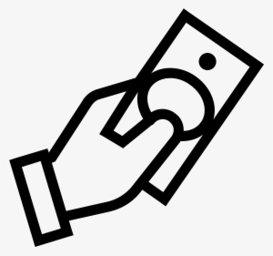 Clip Art Free Library Drawing At Getdrawings Com Free - Cash In Hand Icon