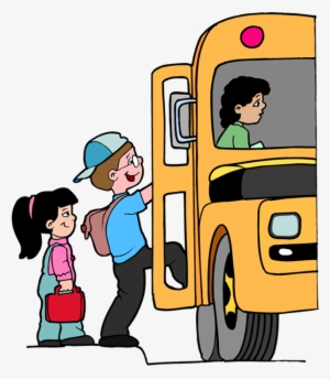 Transportation / Transportation Home Png Free - Get On The Bus Cartoon