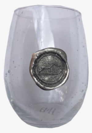 Pewter Stamped Wine Glass - High Street Fly