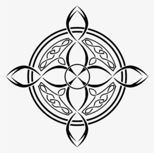 Celtic Tattoos Png Transparent Images - Celtic Knot Of Four