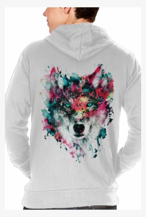 Watercolor Wolf Watercolor Wolf - Qwertee Wolf