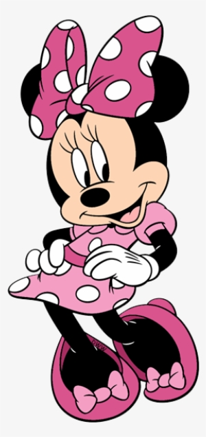 Image Result For Minnie Mouse In Pink Dress - Pink Minnie Mouse Clipart