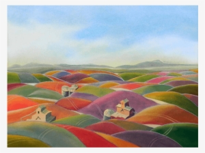 Rainbow Waves Of Grain - Rainbow