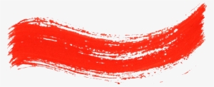 Underline Stroke Png - Red Lip Stroke Transparent