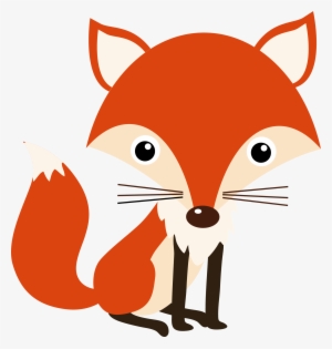 Woodland Nursery Idea Baby Shower Animal - Fox Vector