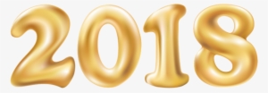 2018 Gold Png Clip Art Image - 2018 Png