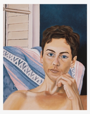 Amy At The Stephens House 1996 16”x20” Oil On Canvas - Stephens House