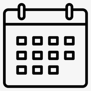 Calendar Comments - Calendar Line Icon Png