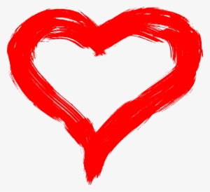 Hand Drawn Heart Png Transparent - Heart Png Transparent Background