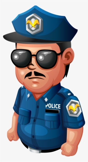 Corrupt-police - Cartoon Police Png