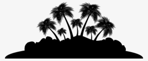 Palm Clip Art Image Gallery Yopriceville View - Island Silhouette Clipart