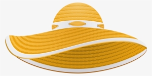 Yellow Summer Female Hat Transparent Png Clip Art Image - Clip Art Sun Hat