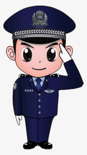 About Transparent Elements,traffic Patterns,design - Cartoon Police