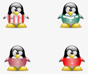 Cartoon Penguin Icon Design - Masterking Kali Linux By Ajay Kumar Tiwari