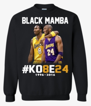Kobe Bryant 24 Black Mamba Shirt Sweatshirt - Sweatshirt