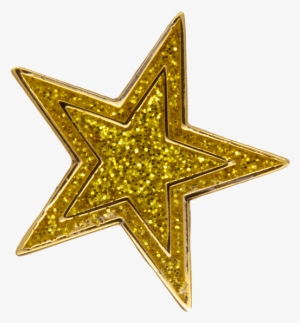 Star Pin Glitter, Gold - Air Jordan X Converse Unc Alumni Pack