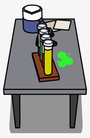 Laboratory Desk Sprite 007 - Laboratory