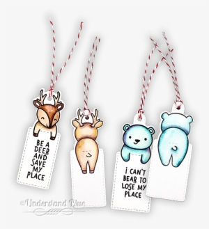 Page Hugger Watercolor Bookmarks By Understand Blue - Cartoon