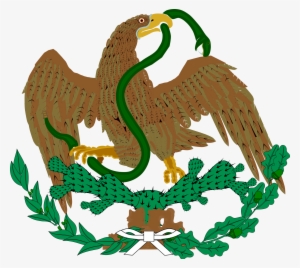Mexican Flag Eagle Png Picture Transparent - Mexico Flag 1821 1836