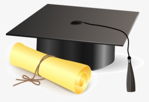 Top Hat Vector Free Download - Gorro De Licenciatura Png