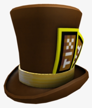 Brown Tix Top Hat - Top Hat