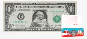 Official Santa Claus Dollar Bill - Dollar 1 Sri Lankan Price