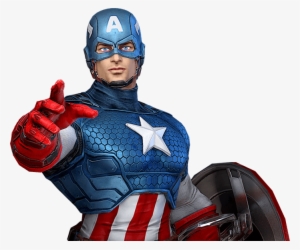 Captain America Costume - Marvel Heroes Omega Captain America