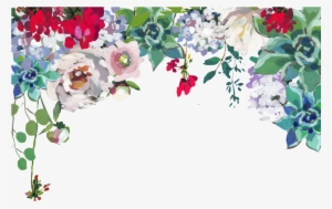 Hand Painted Florist Decoration Background Flower Wall - September 2018 Wallpaper Calendar
