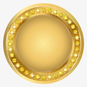 Seal Gold Png Transparent Clip Art Image - Transparent Background Gold Banner Png