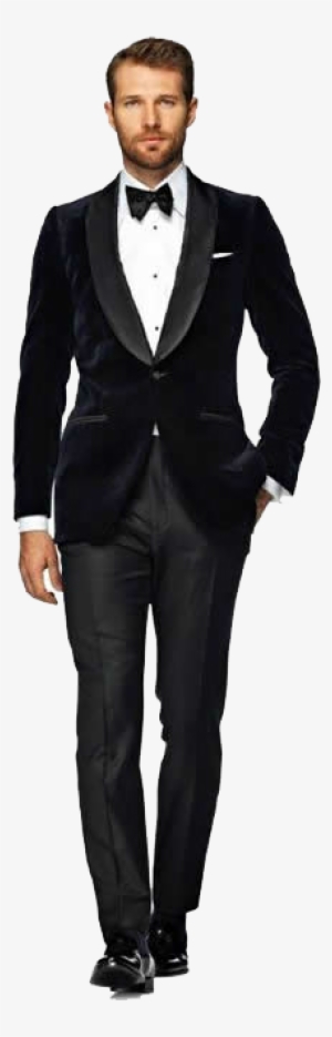 Clipart Black And White Library Businessman Clipart - Two Piece Black Suit