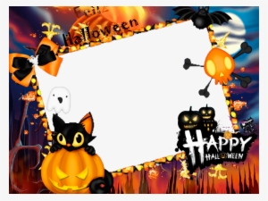 Halloween Frames - Happy Halloween Frame Png