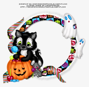 Ftu Halloween Cluster Frames - Cartoon