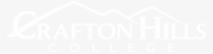 Crafton Hills Logo In White - Crafton Hills College