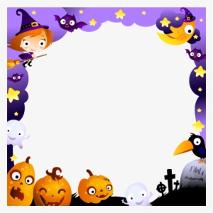 Cute Halloween Frames Borders