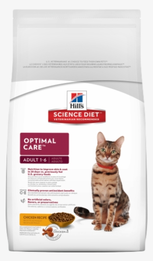 Hill's® Science Diet® Adult Optimal Care® Original - Hill's Science Diet Optimal Care Dry Cat Food - 16